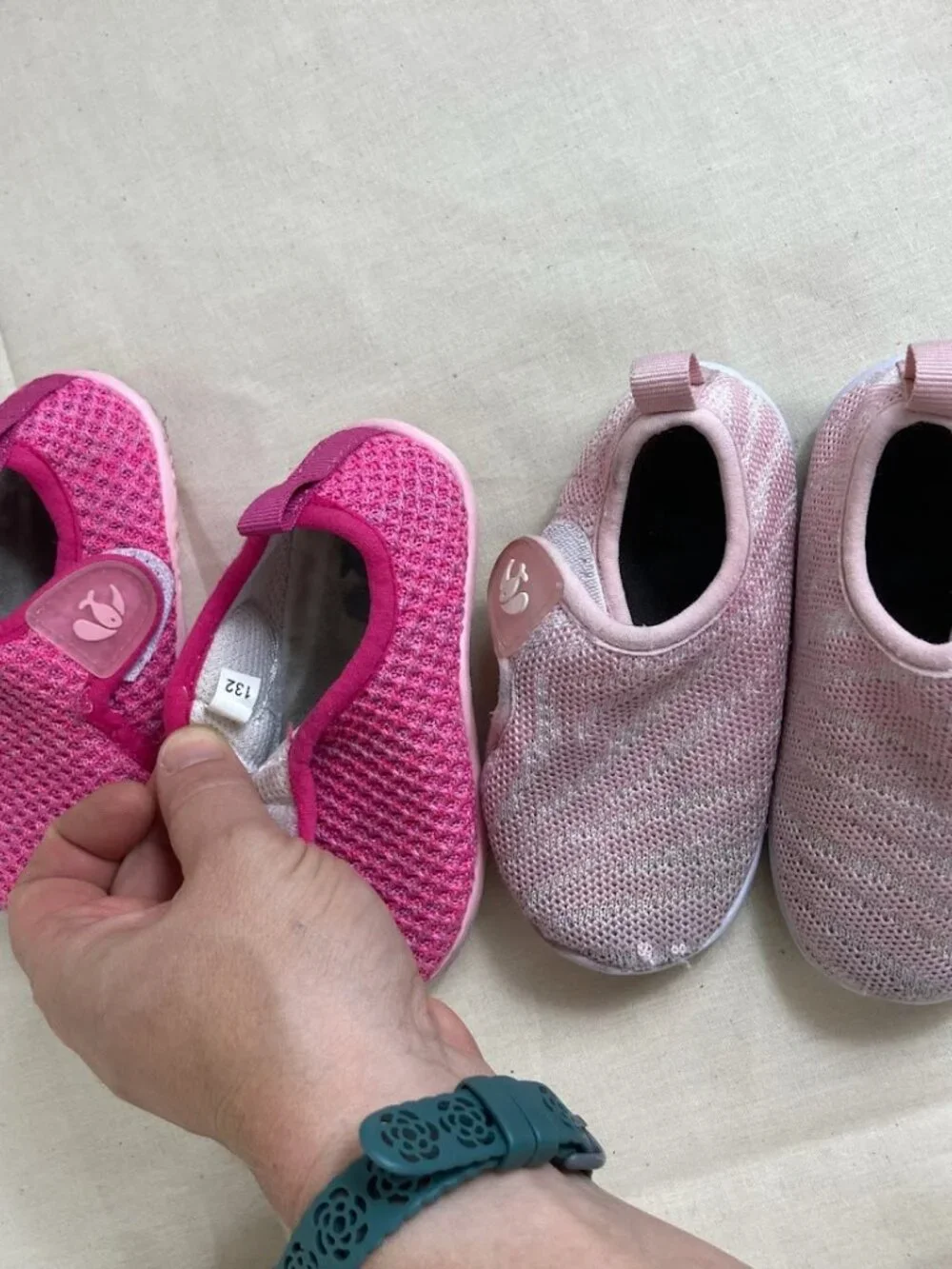 Toddler Girls Shoe Bundle Lot of 5 US Size 2-3 Approx Clean Sneakers